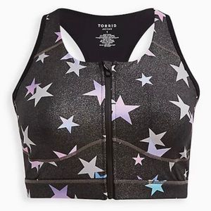 Torrid stars sparkle sports bra